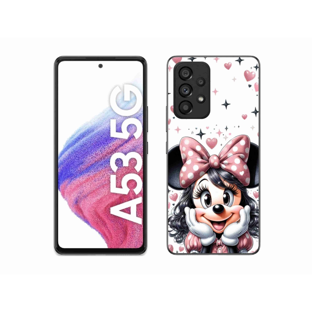 Gelový kryt mmCase na Samsung Galaxy A53 5G - minnie