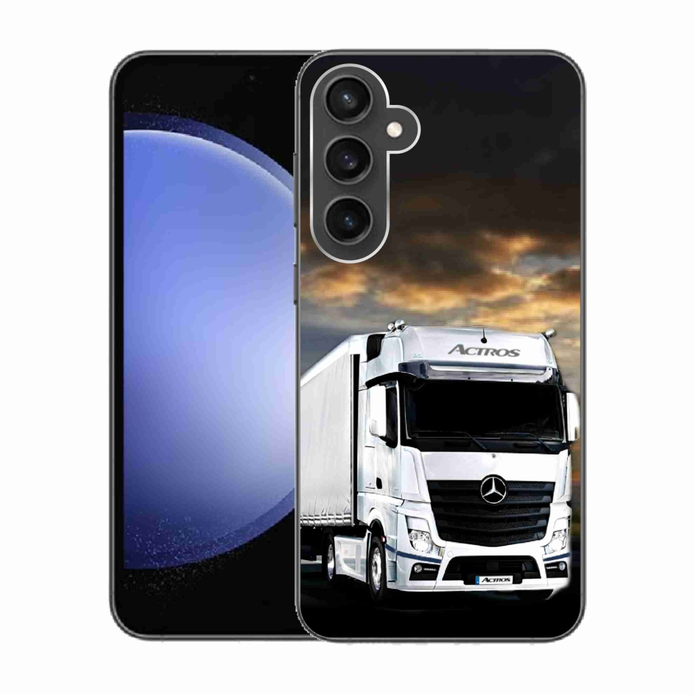 Gelový kryt mmCase na Samsung Galaxy S23 FE - kamion
