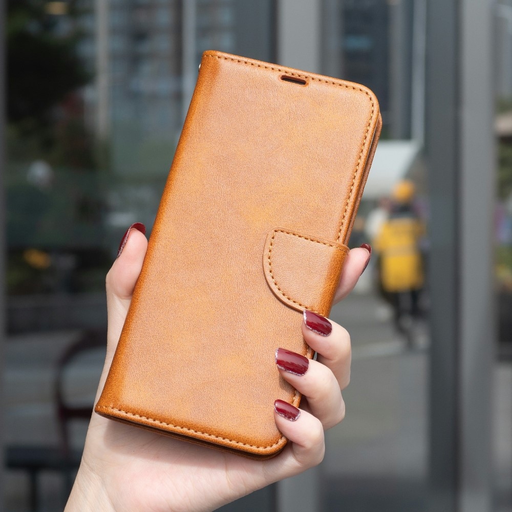 Case knížkové pouzdro na Samsung Galaxy S25 Edge - žluté