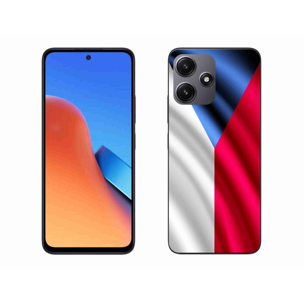 Gelový kryt mmCase na Xiaomi Redmi 12 5G - česká vlajka