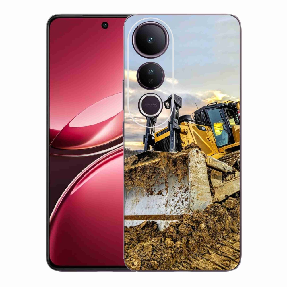Gelový kryt mmCase na Vivo V50 Lite 4G/5G - bagr