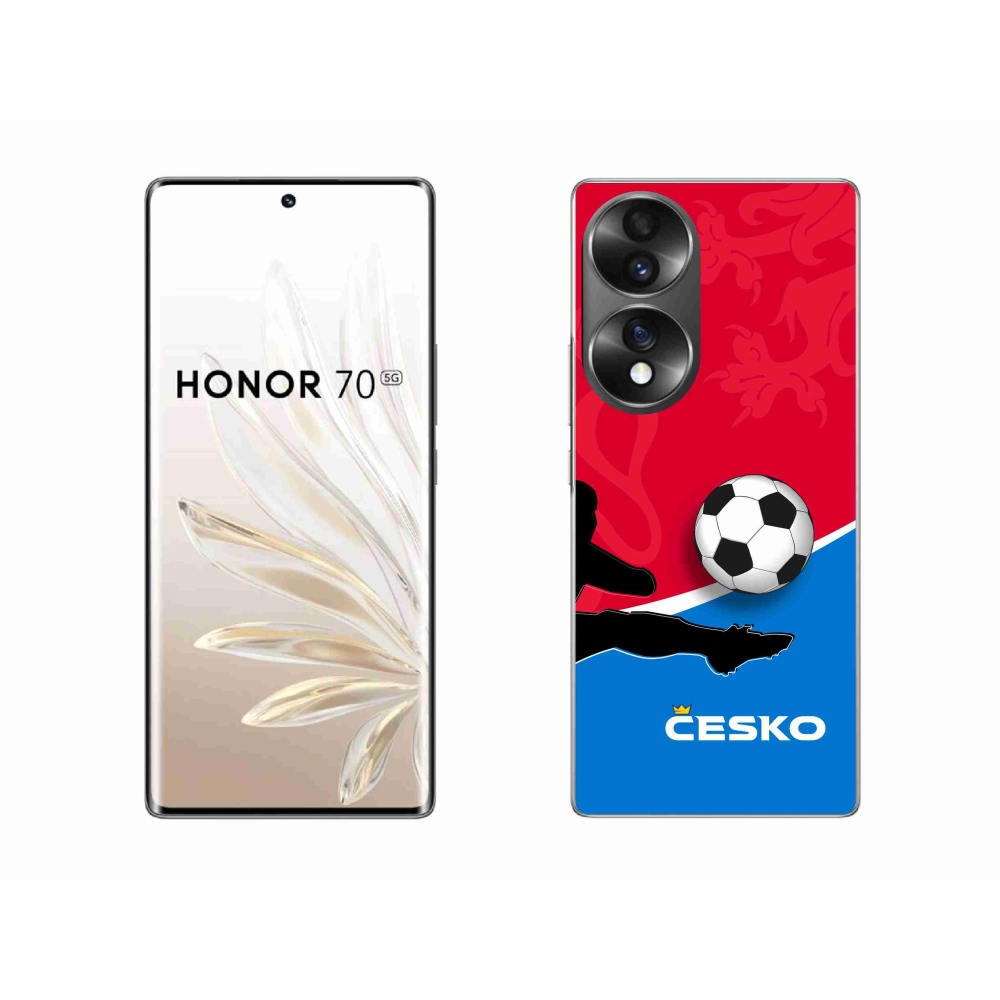 Gelový kryt mmCase na Honor 70 - fotbal Česko 2