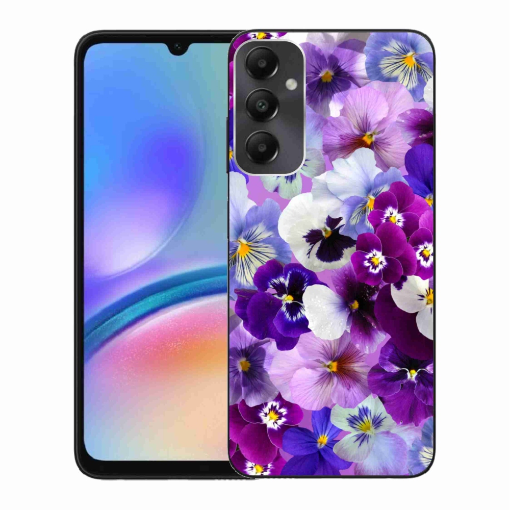 Gelový kryt mmCase na Samsung Galaxy A05s - květiny 9