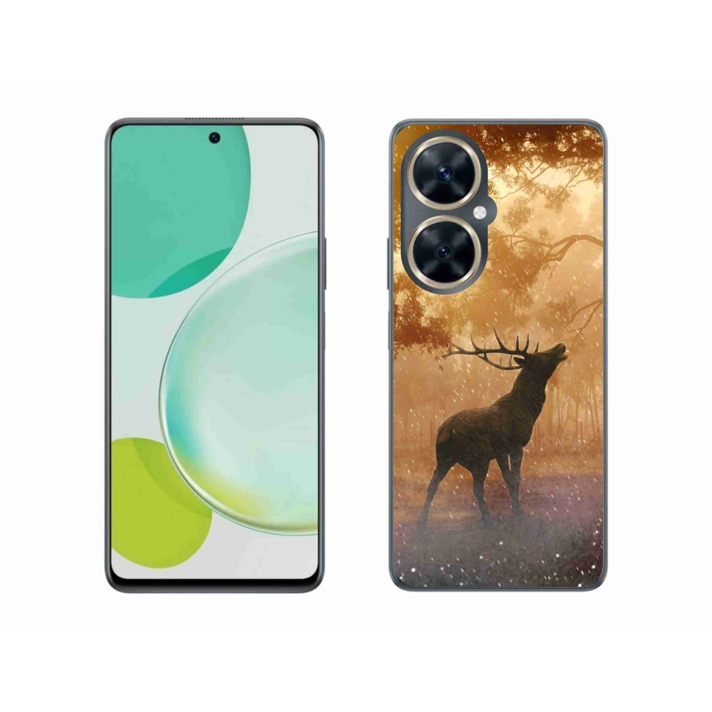 Gelový kryt mmCase na Huawei Nova 11i - jelen v říji