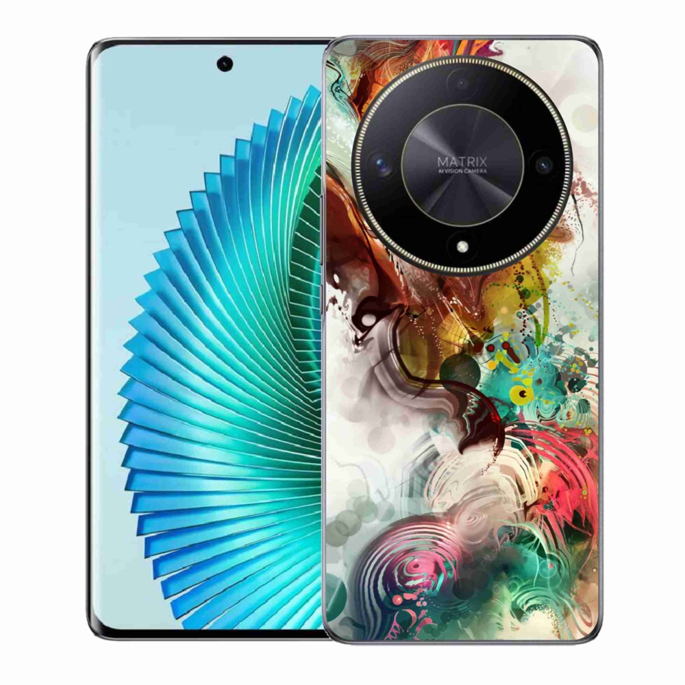 Gelový kryt mmCase na Honor Magic 6 Lite 5G - abstrakt 1