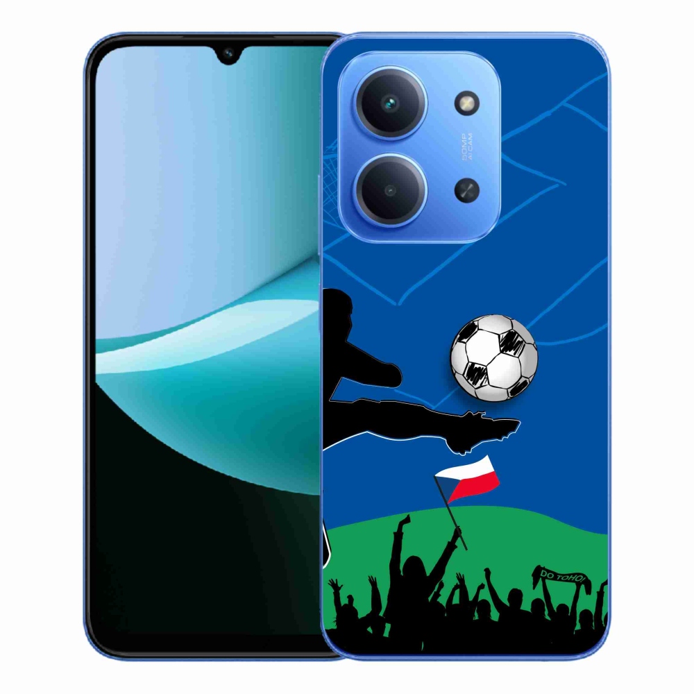 Gelový kryt mmCase na Xiaomi Redmi 15C 4G/5G (173mm) - fanoušci fotbalu