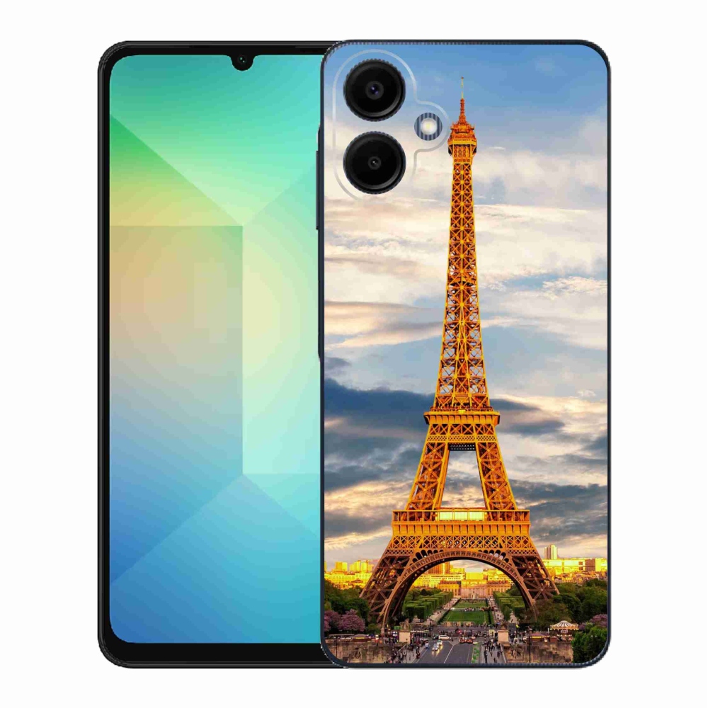 Gelový kryt mmCase na Samsung Galaxy A06 4G - eiffelova věž 3