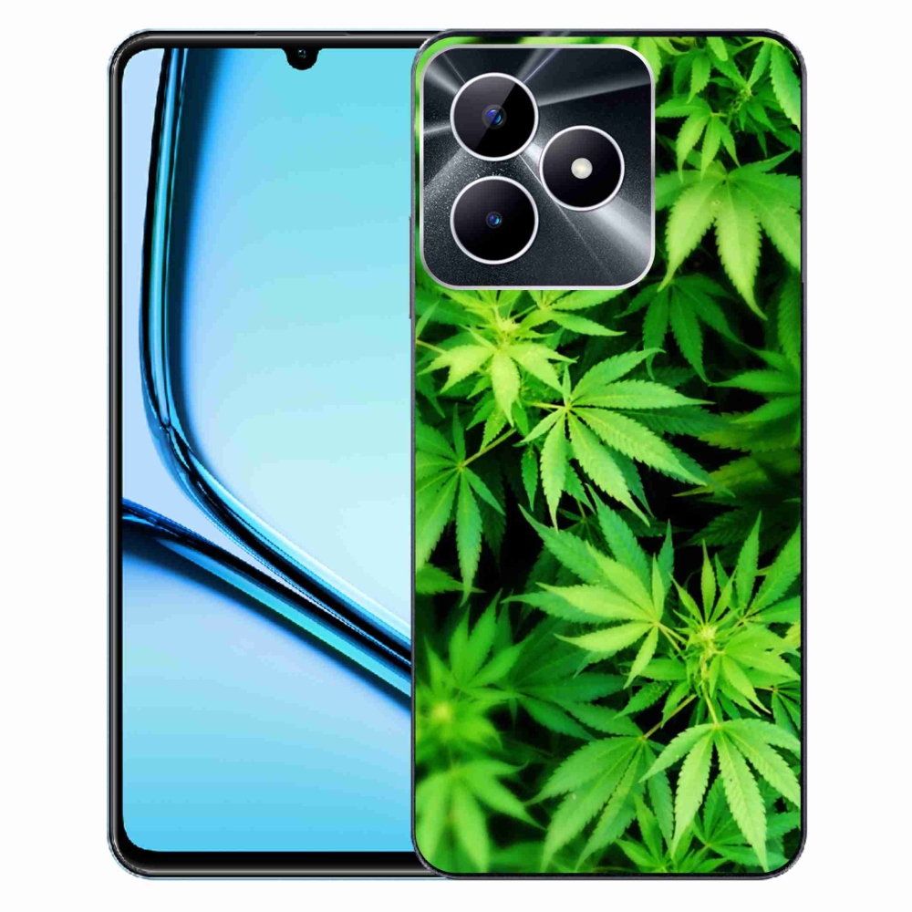 Gelový kryt mmCase na Realme Note 50 - konopí 3