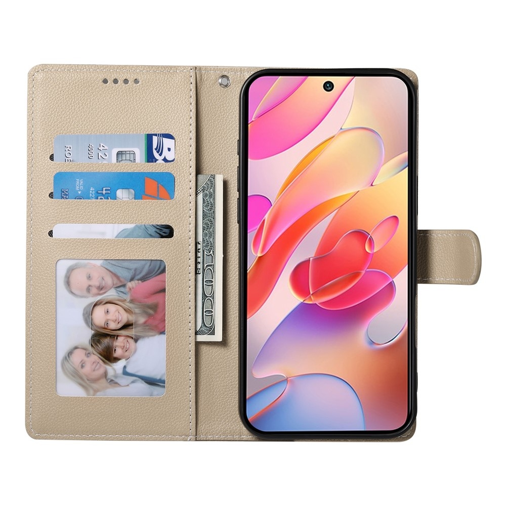 Snap knížkové pouzdro na Samsung Galaxy A17 5G - béžové