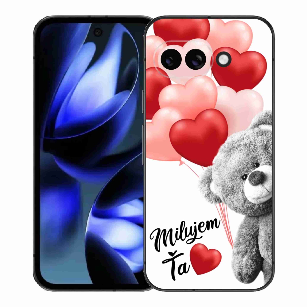Gelový kryt mmCase na Google Pixel 9a - milujem Ťa sk