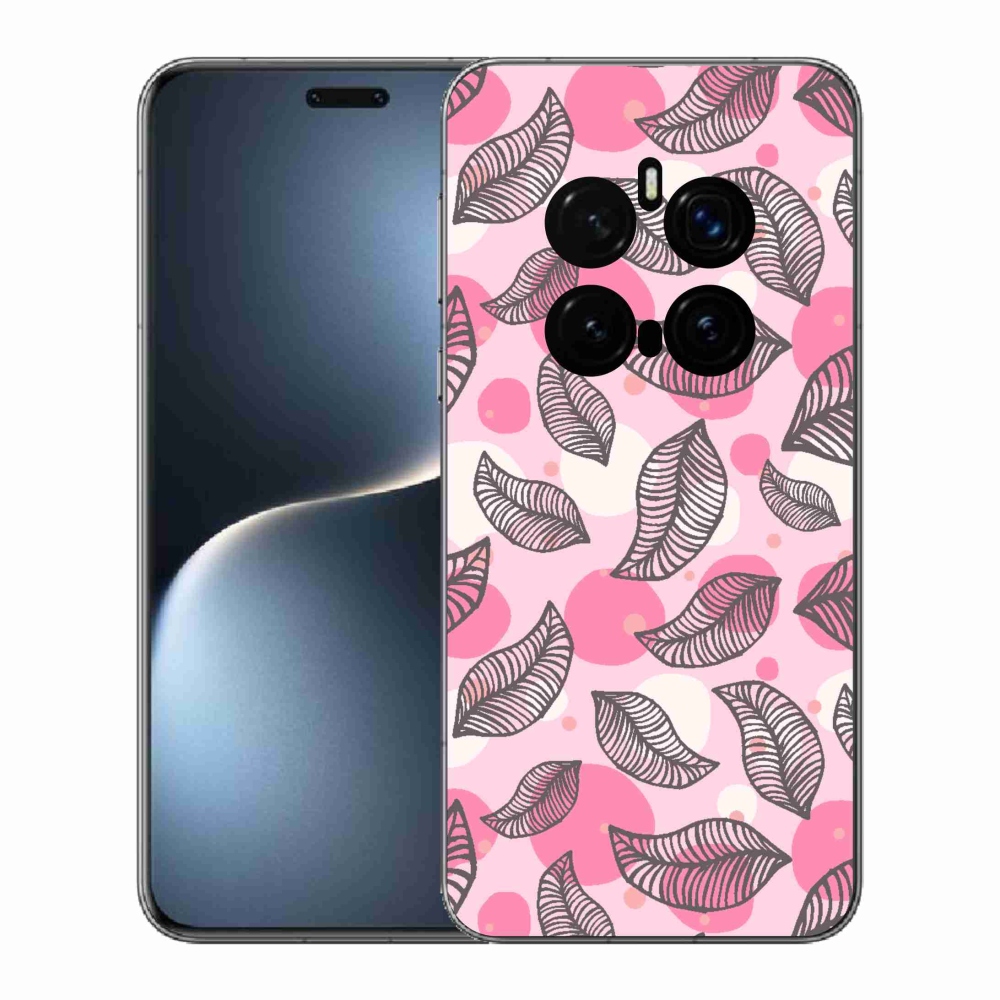 Gelový kryt mmCase na Honor Magic 7 Pro 5G - kreslené padající listy