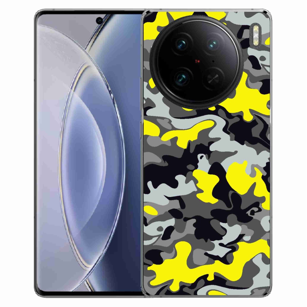 Gelový kryt mmCase na Vivo X90 Pro - maskáčový vzor 6