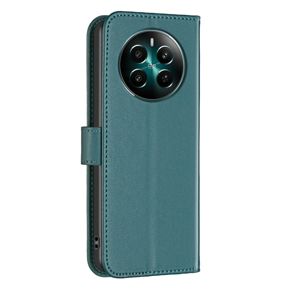 BNF knížkové pouzdro na Realme 12+ 5G - zelené