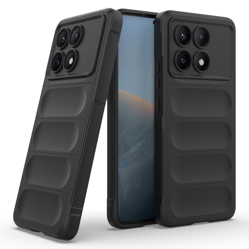 Rugg odolný gelový obal na Xiaomi Poco X6 Pro 5G - černý