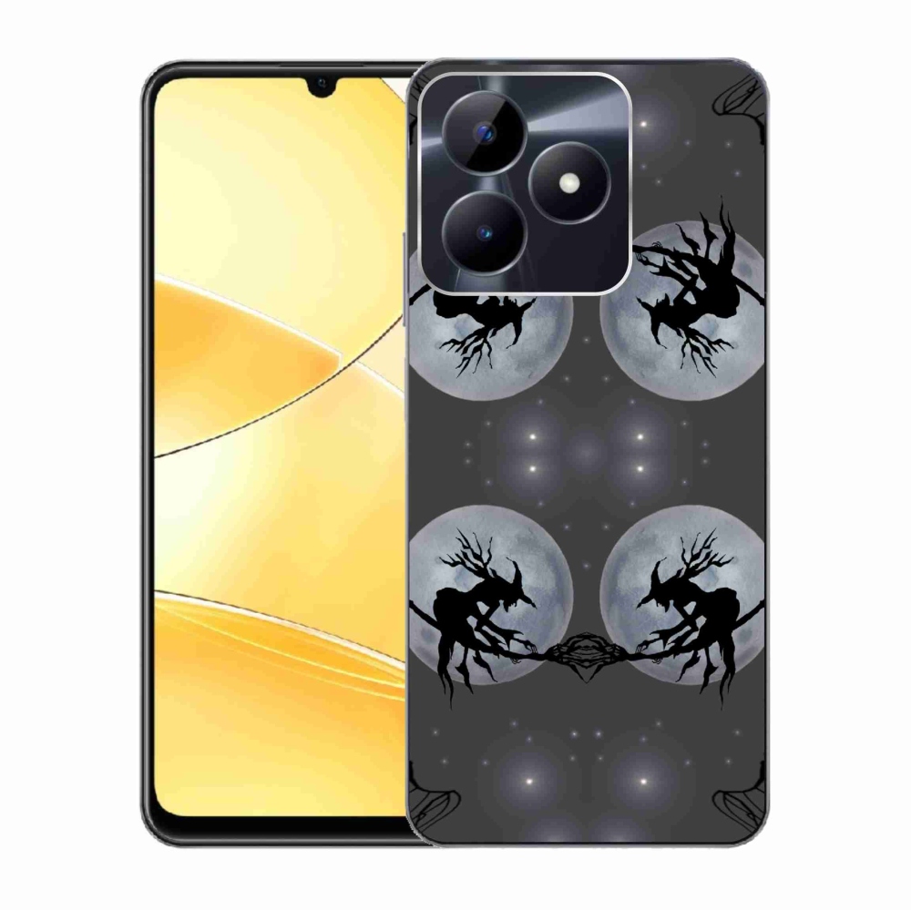 Gelový kryt mmCase na Realme C51/C53 - abstraktní motiv 3