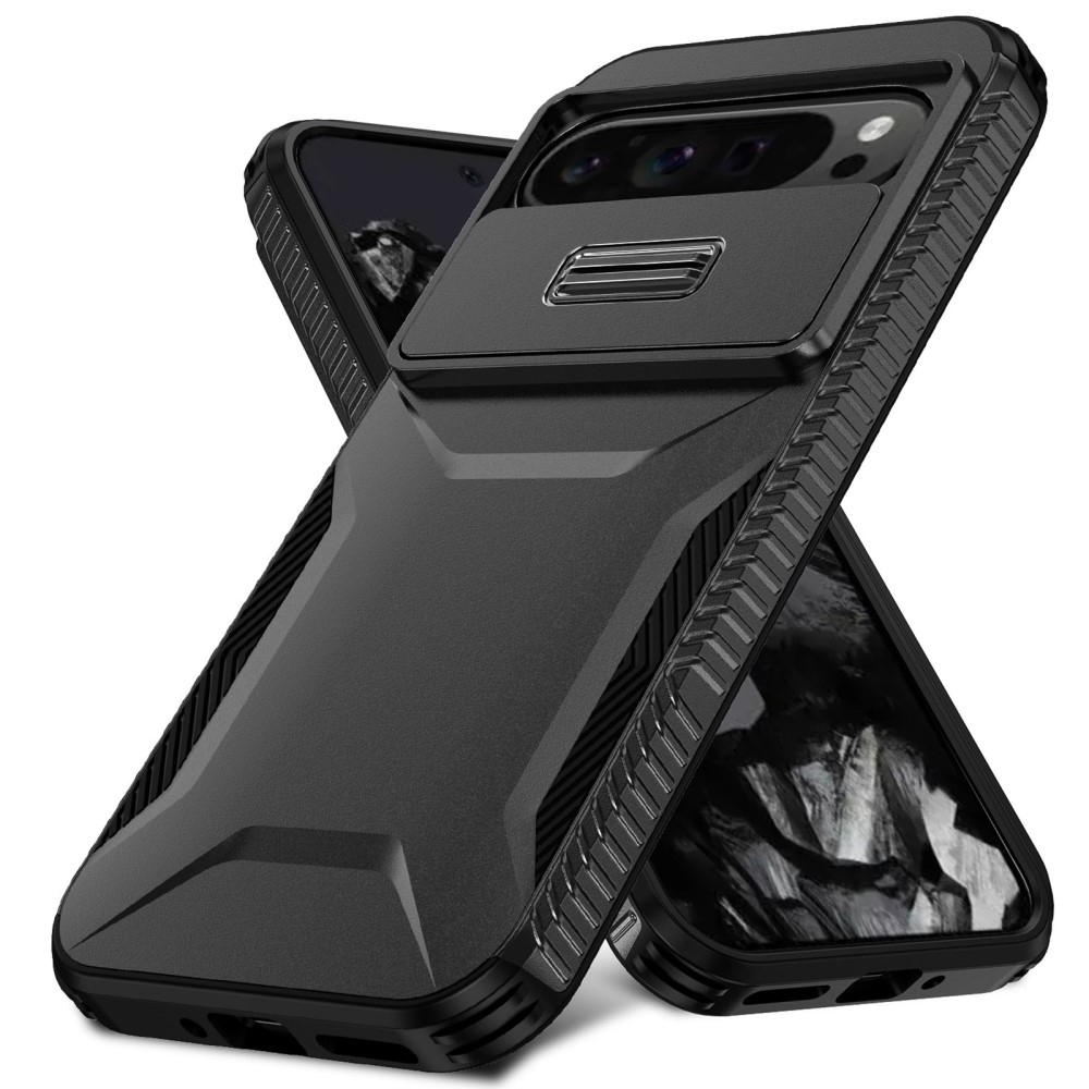 Lid odolný kryt na Google Pixel 9 Pro XL - černý