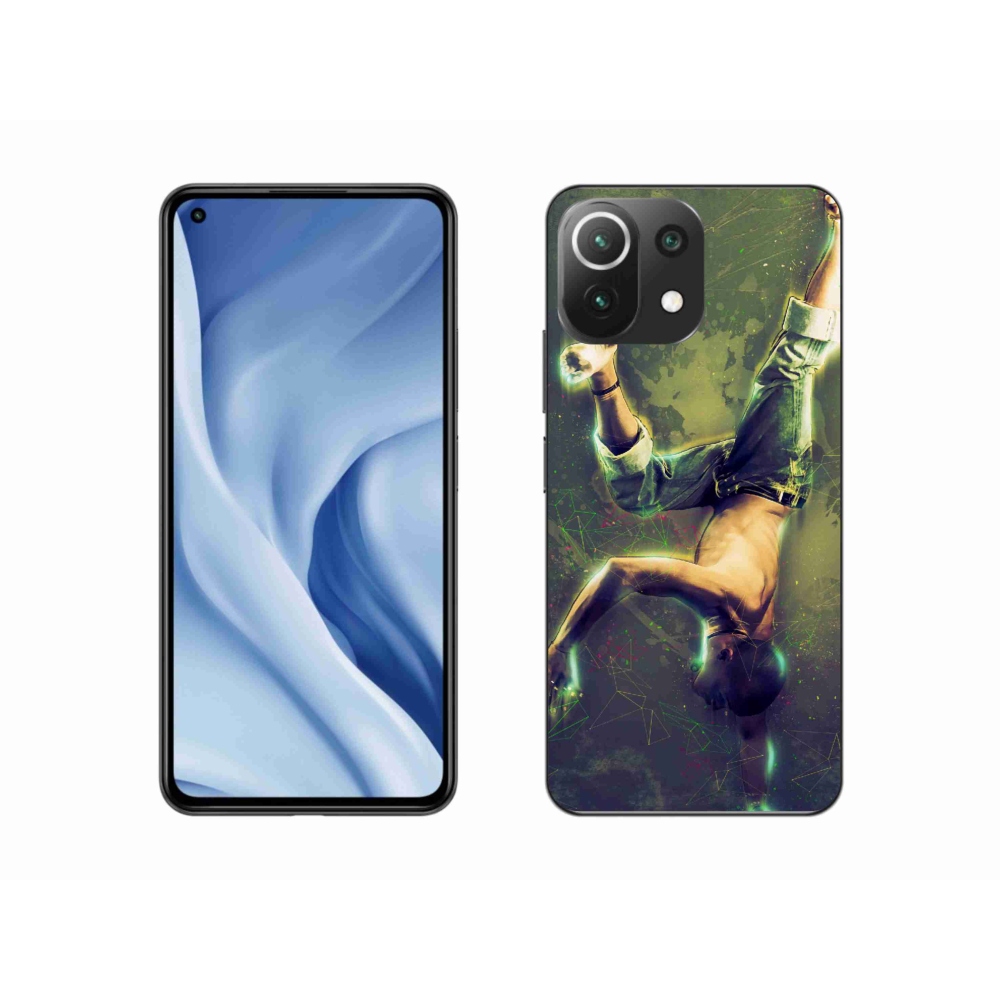Gelový kryt mmCase na Xiaomi 11 Lite 5G NE - breakdance