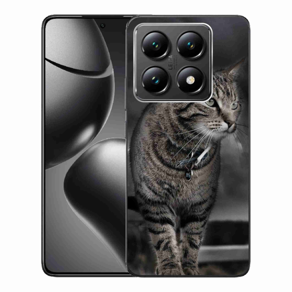 Gelový kryt mmCase na Xiaomi 14T - kočka