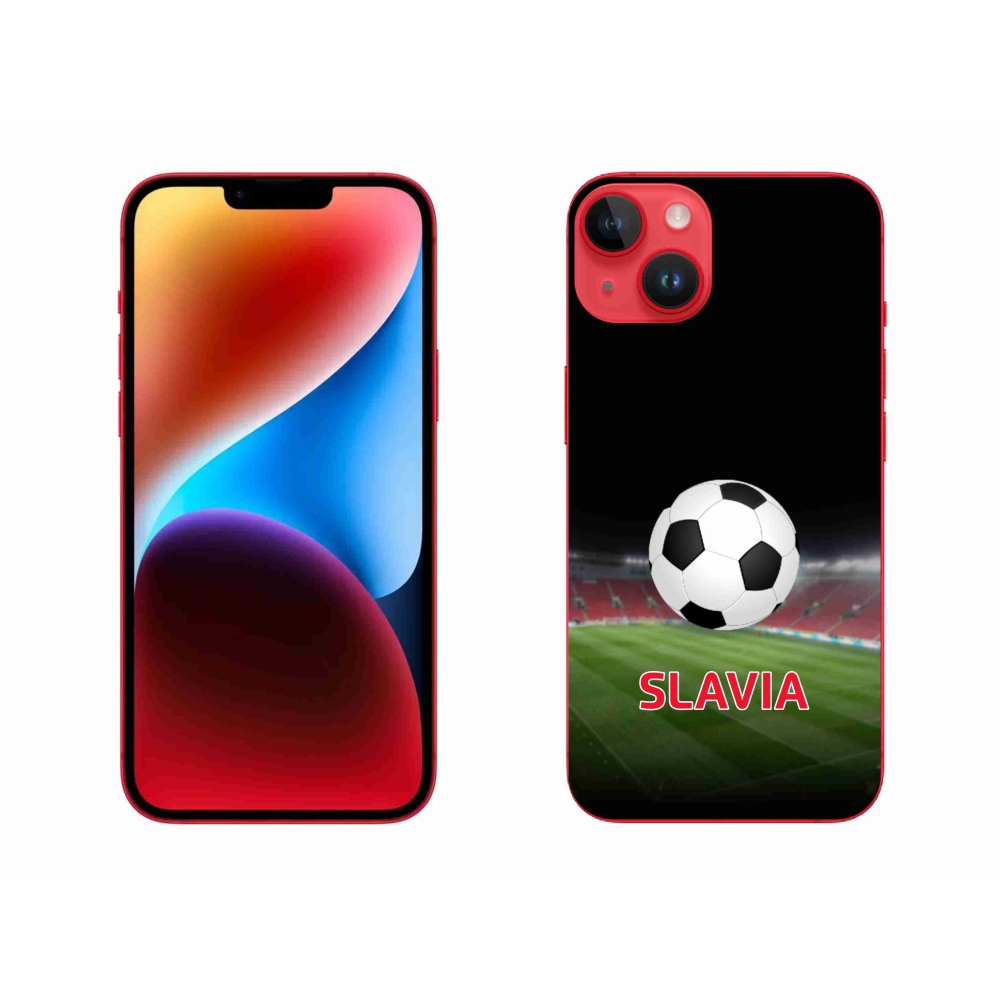 Gelový kryt mmCase na iPhone 14 Plus - slavia 1