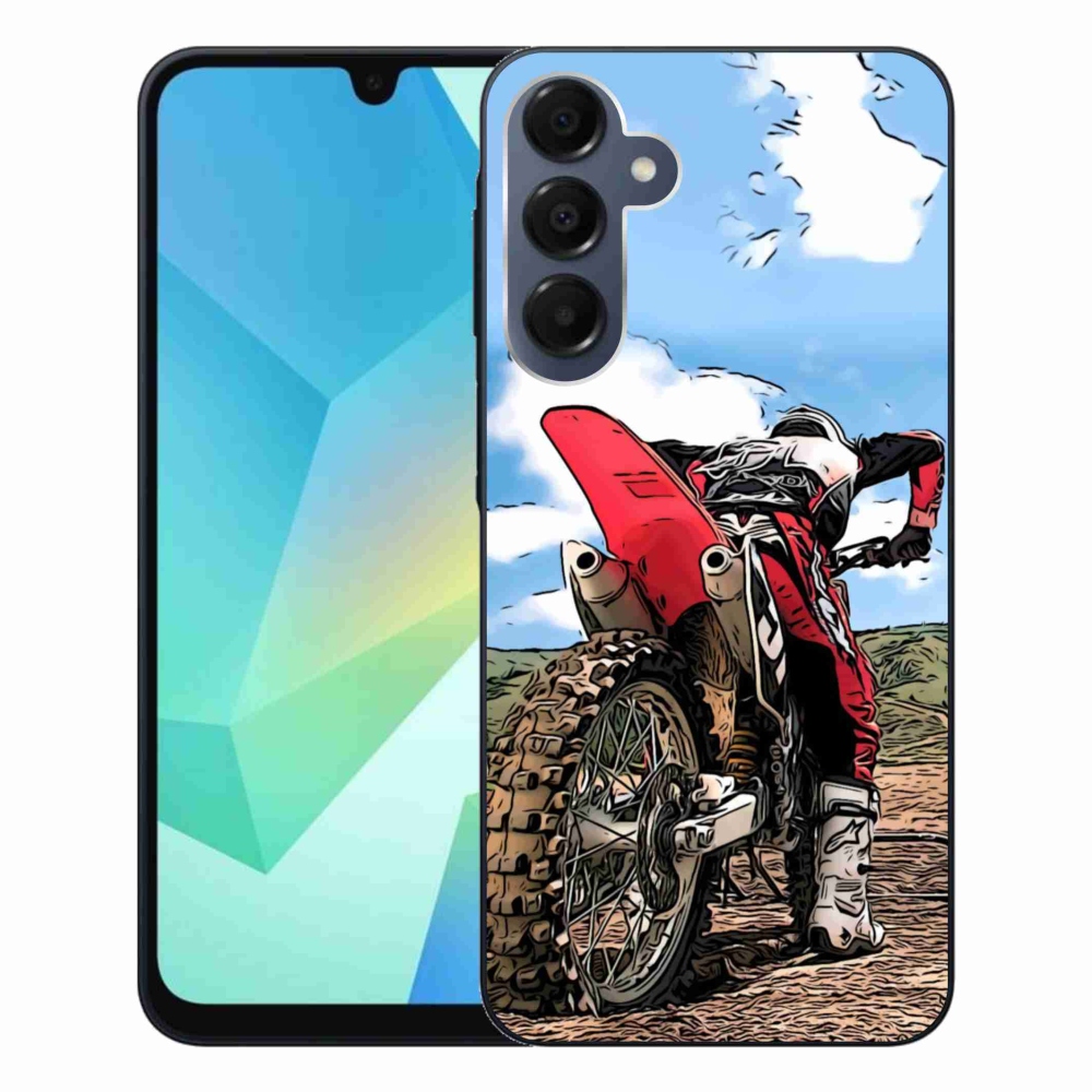 Gelový kryt mmCase na Samsung Galaxy A16 4G/5G - moto