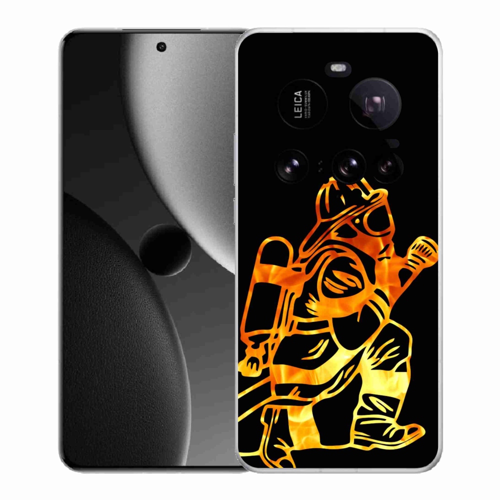 Gelový kryt mmCase na Xiaomi 15 Ultra - hasič 1