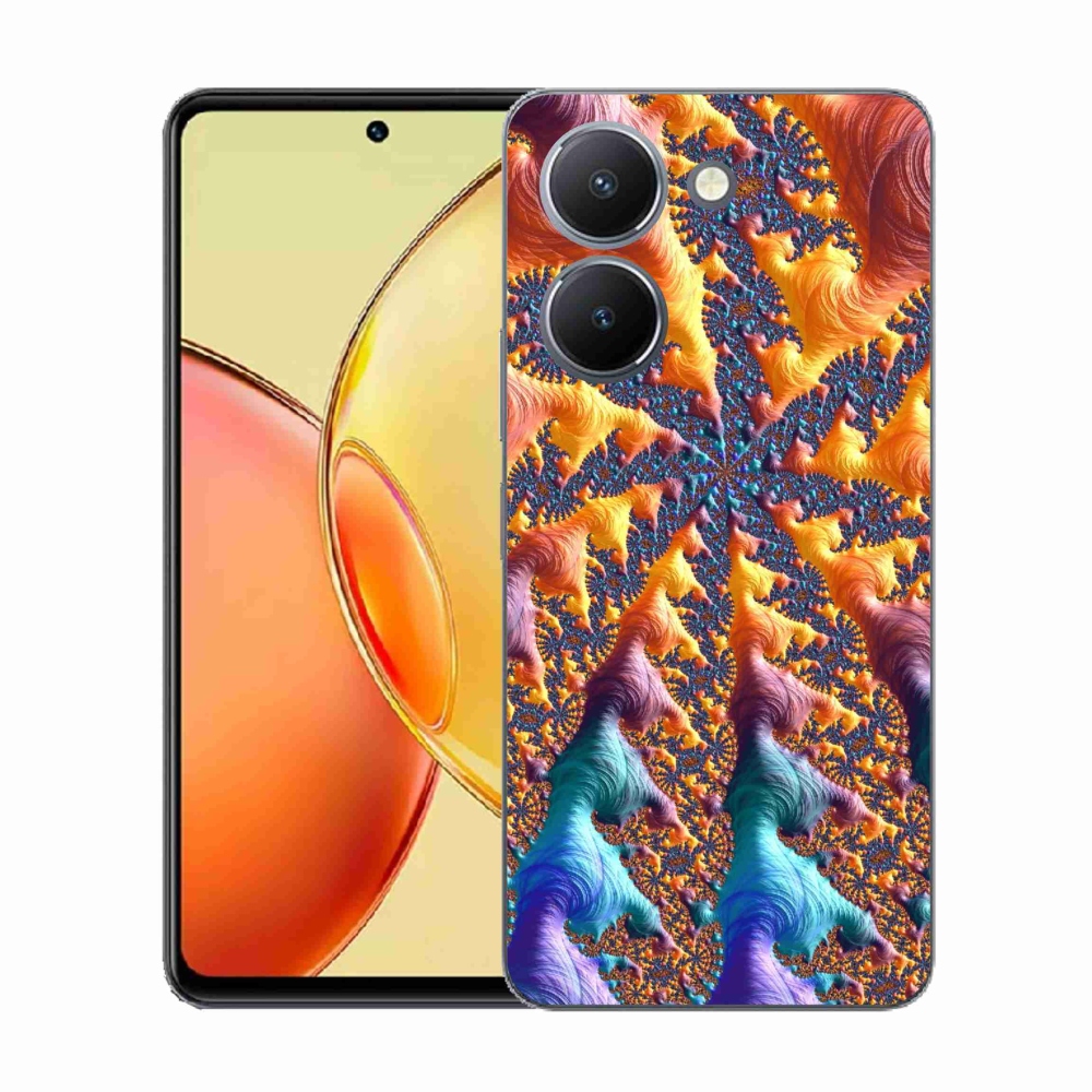 Gelový kryt mmCase na Vivo Y36 - abstraktní motiv 23