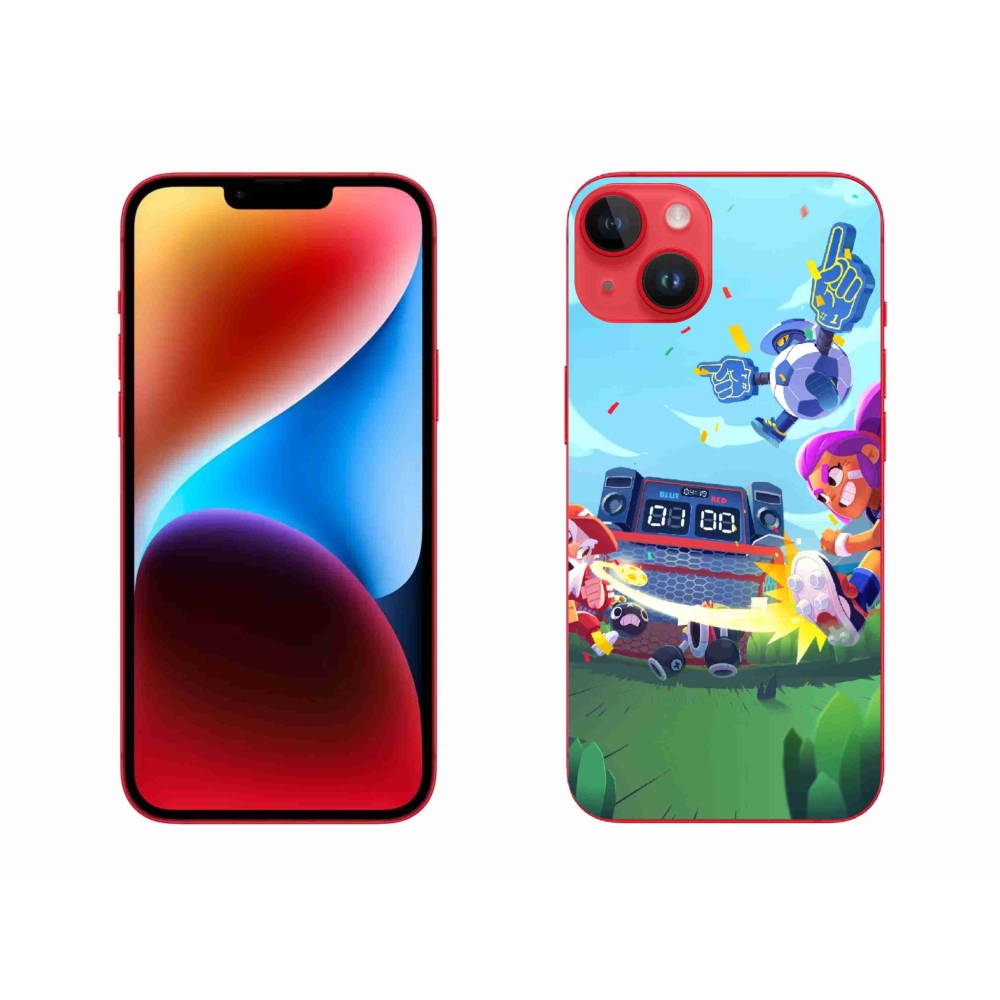 Gelový kryt mmCase na iPhone 14 Plus - brawl stars 1