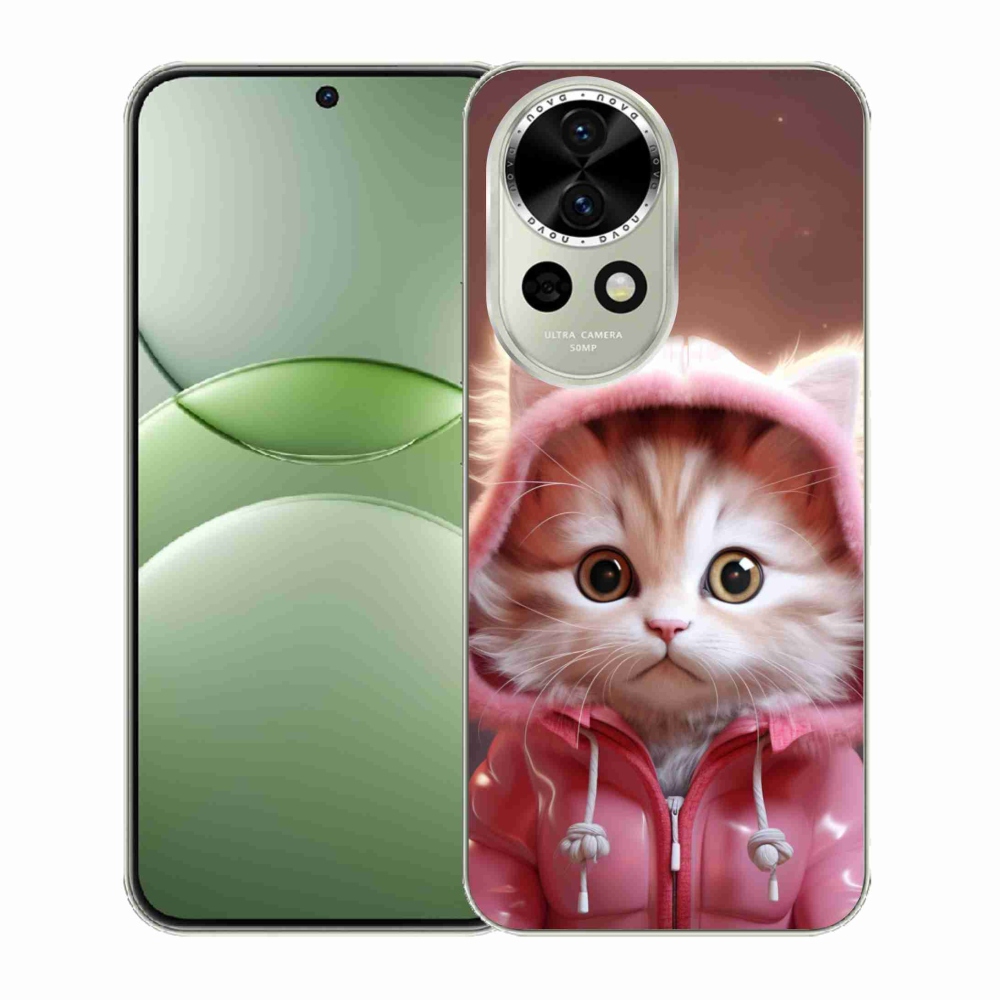 Gelový kryt mmCase na Huawei Nova 13 5G - roztomilé kotě 3