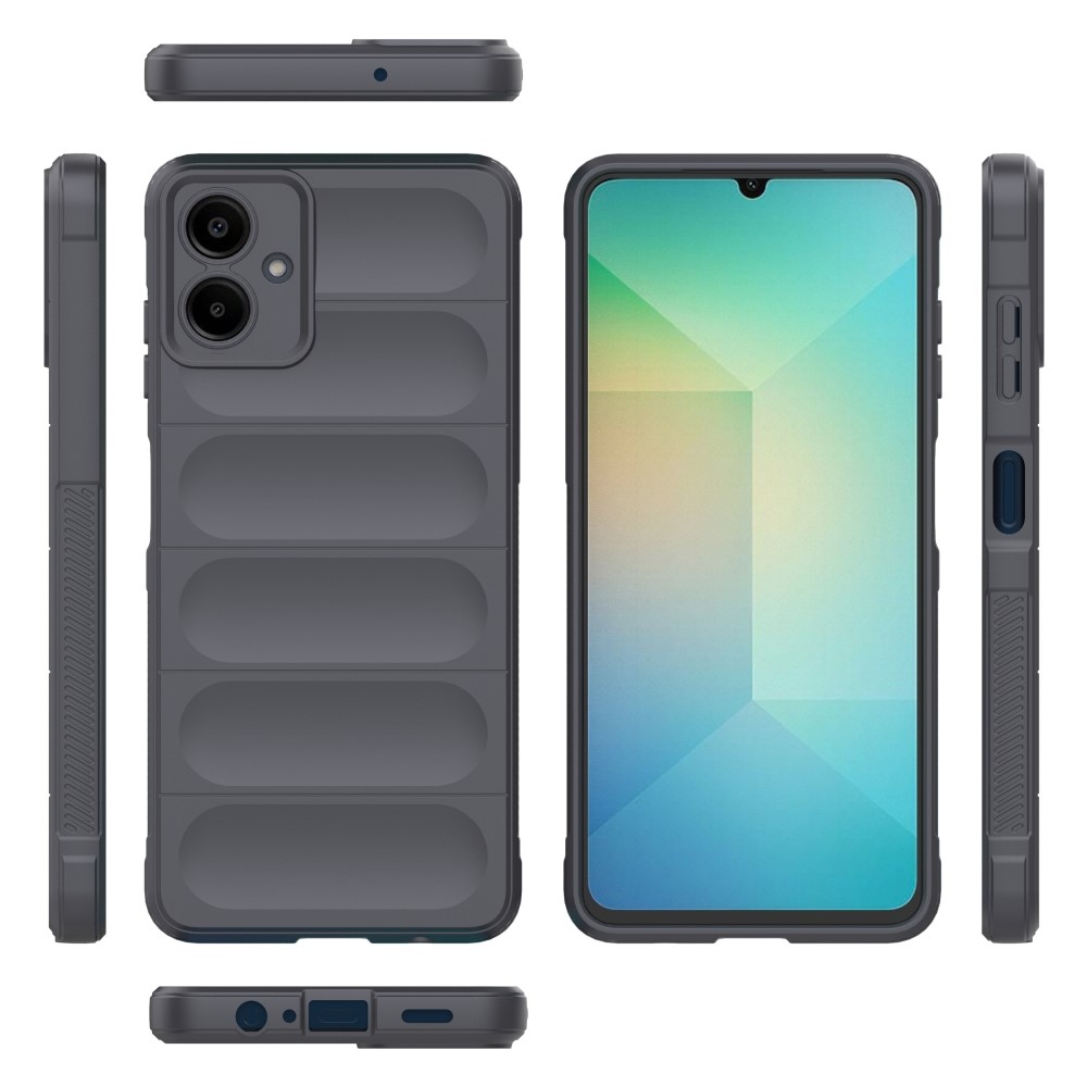 Rugg odolný gelový obal na Samsung Galaxy A06 4G - tmavěšedý