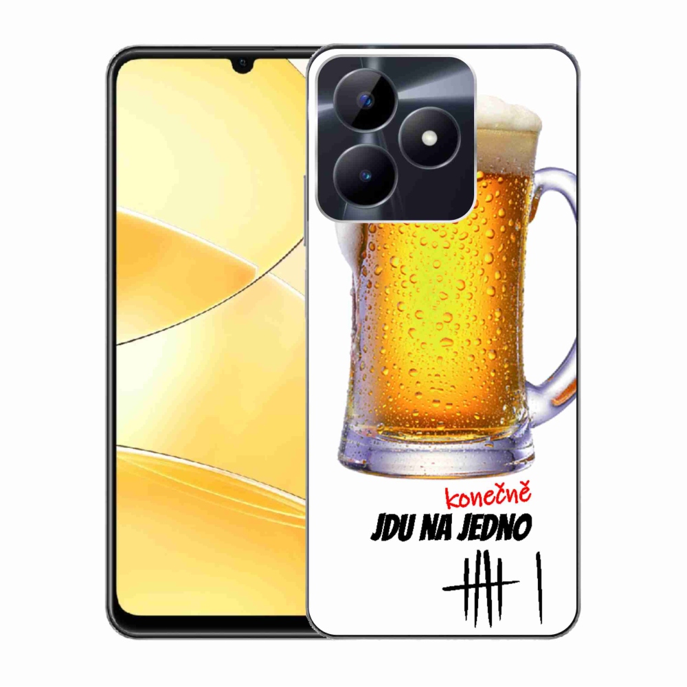 Gelový kryt mmCase na Realme C51/C53 - jdu na jedno