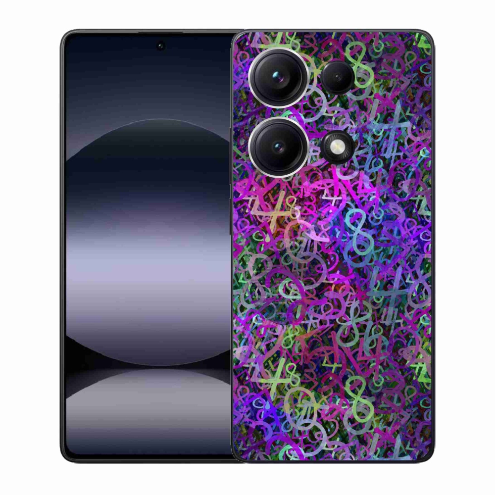 Gelový kryt mmCase na Xiaomi Redmi Note 14S - abstraktní motiv 25