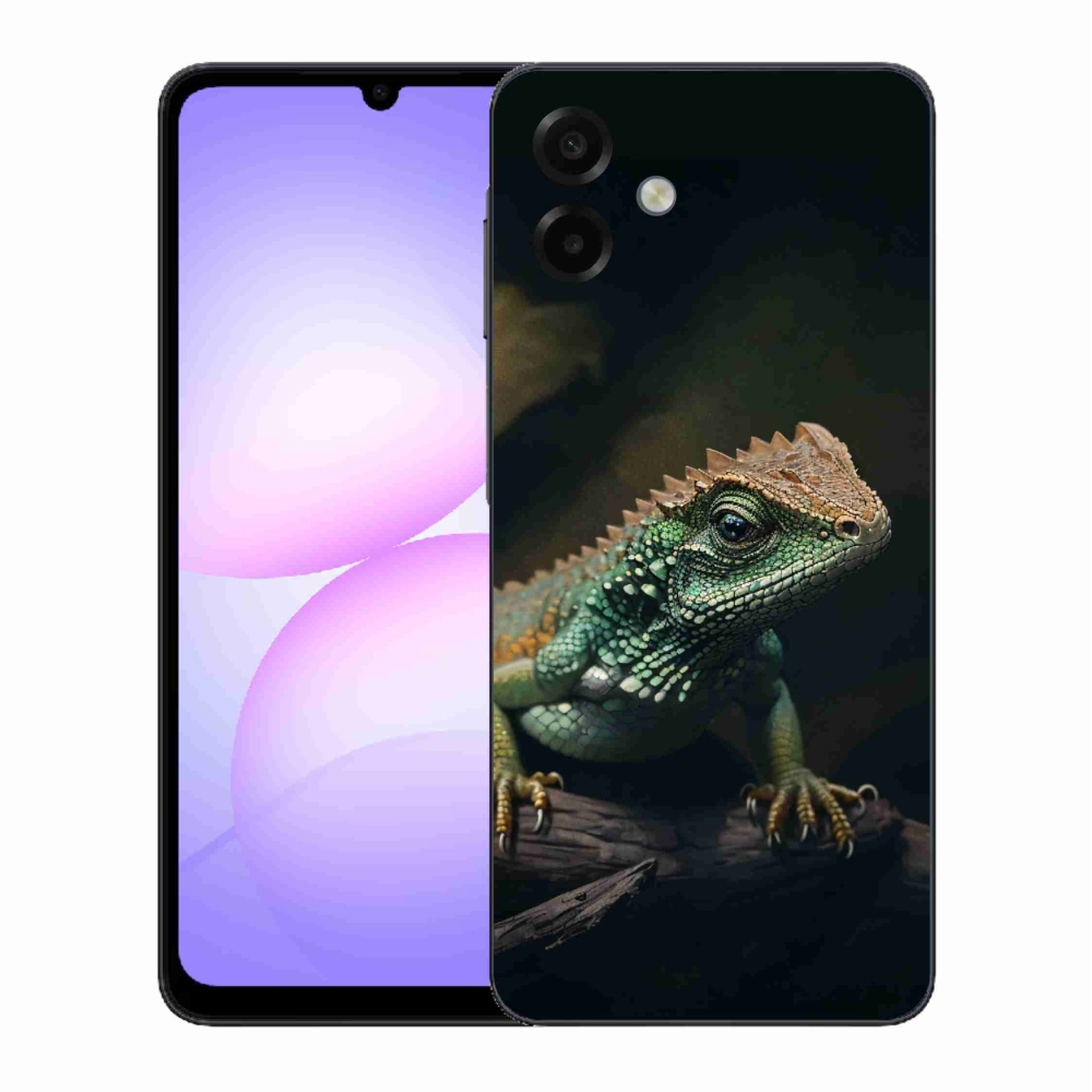 Gelový kryt mmCase na Samsung Galaxy A07 4G - ještěr