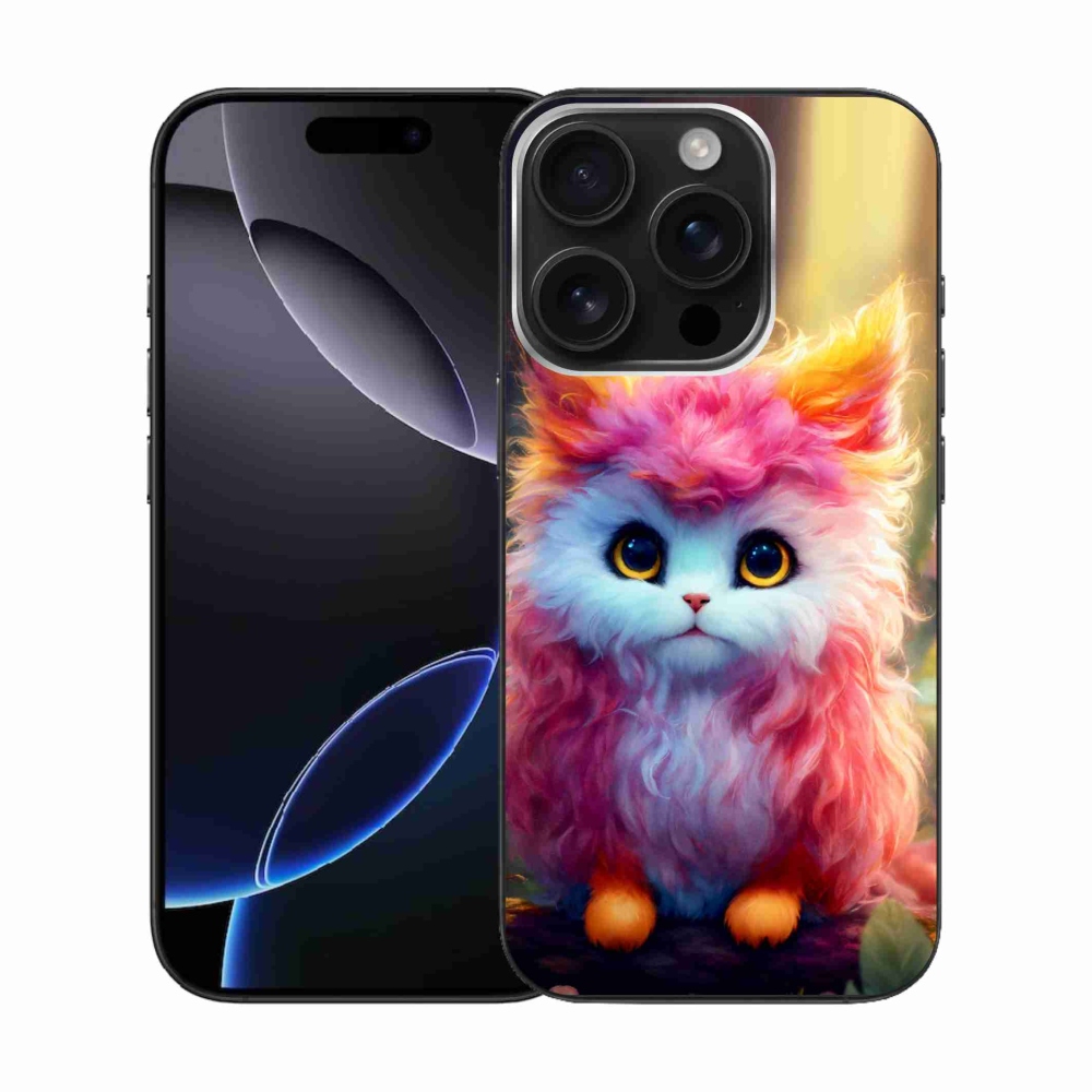 Gelový kryt mmCase na iPhone 16 Pro - roztomilé kotě 5