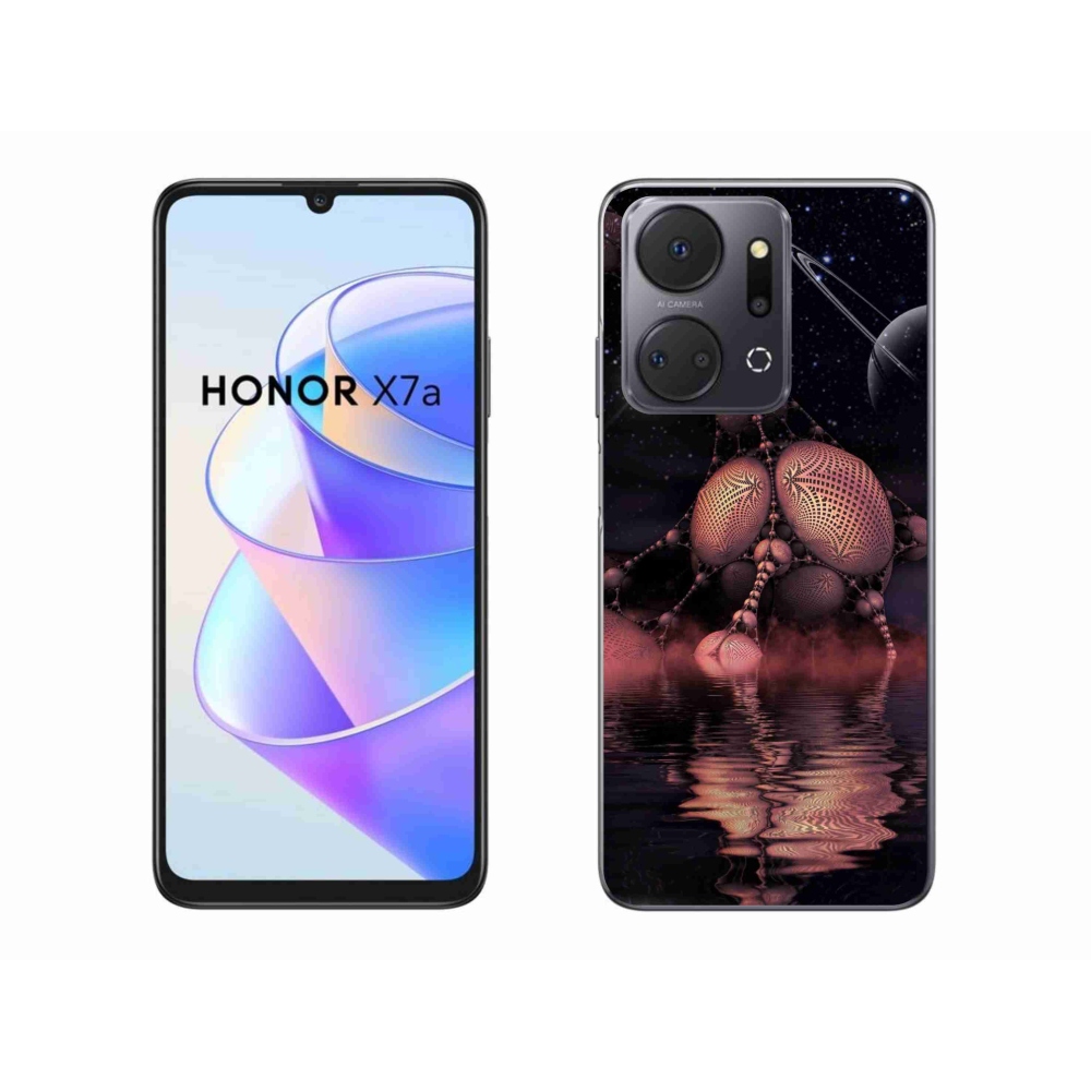 Gelový kryt mmCase na Honor X7a - abstraktní motiv 19