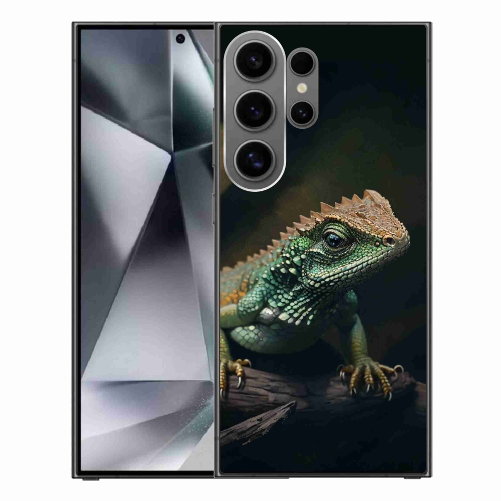 Gelový kryt mmCase na Samsung Galaxy S24 Ultra - ještěr