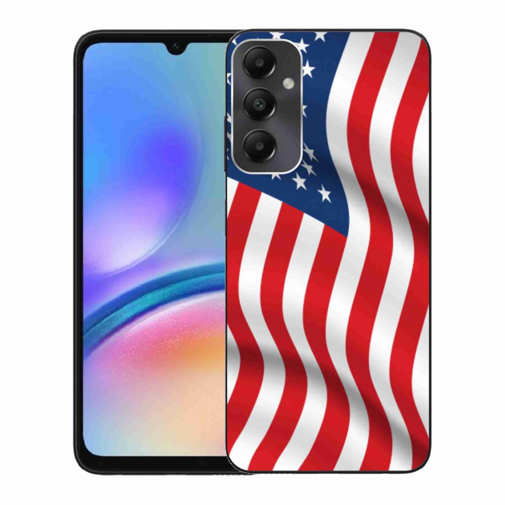 Gelový kryt mmCase na Samsung Galaxy A05s - USA vlajka