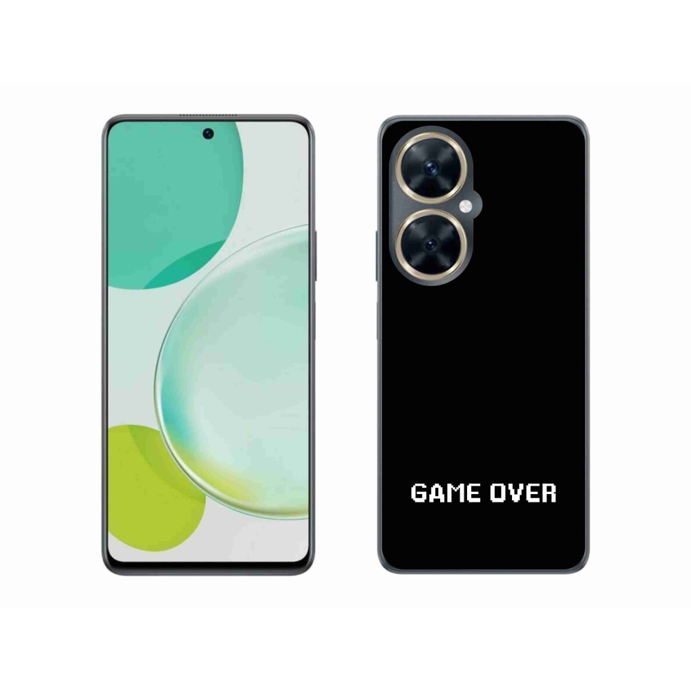 Gelový kryt mmCase na Huawei Nova 11i - game over černé pozadí