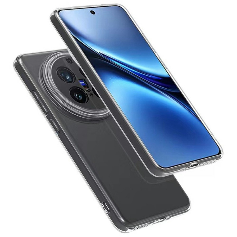 Průhledný gelový obal na Vivo X200 Pro 5G - průhledný
