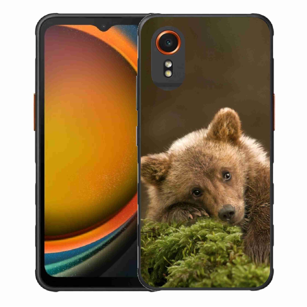 Gelový kryt mmCase na Samsung Galaxy Xcover 7 - medvěd
