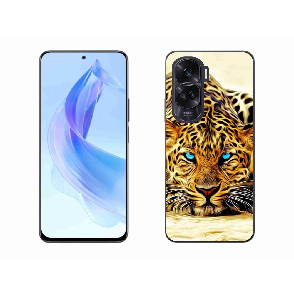 Gelový kryt mmCase na Honor 90 Lite - kreslený tygr