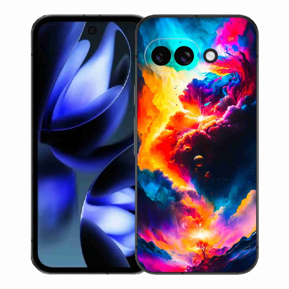 Gelový kryt mmCase na Google Pixel 9a - abstraktní motiv