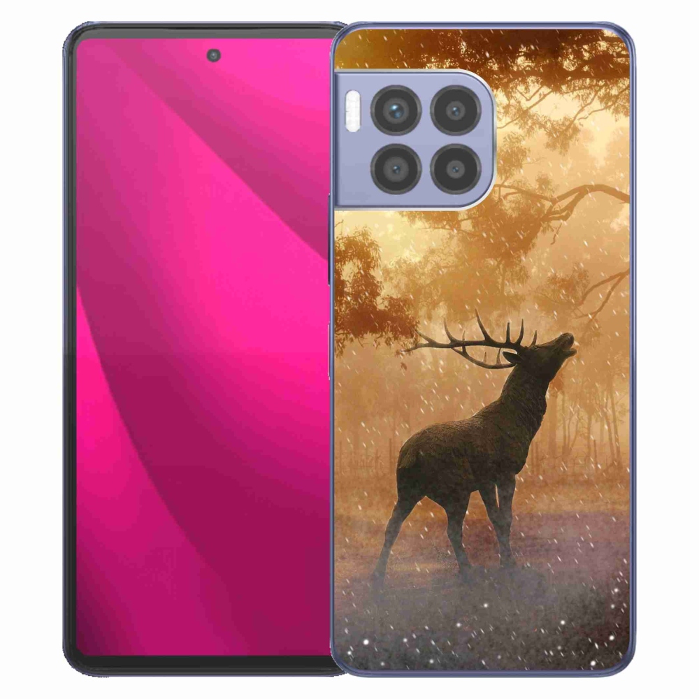 Gelový kryt mmCase na T-Mobile T Phone 2 Pro - jelen v říji