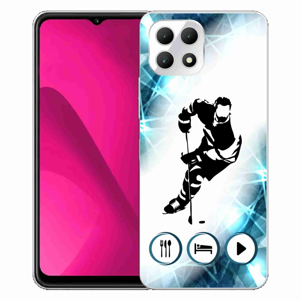 Gelový kryt mmCase na T-Mobile T Phone 2 - hokej 1