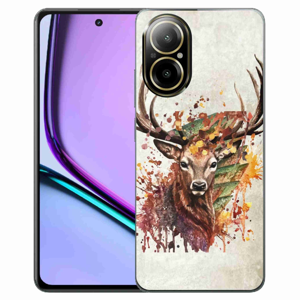 Gelový obal mmCase na Realme C67 - jelen 1