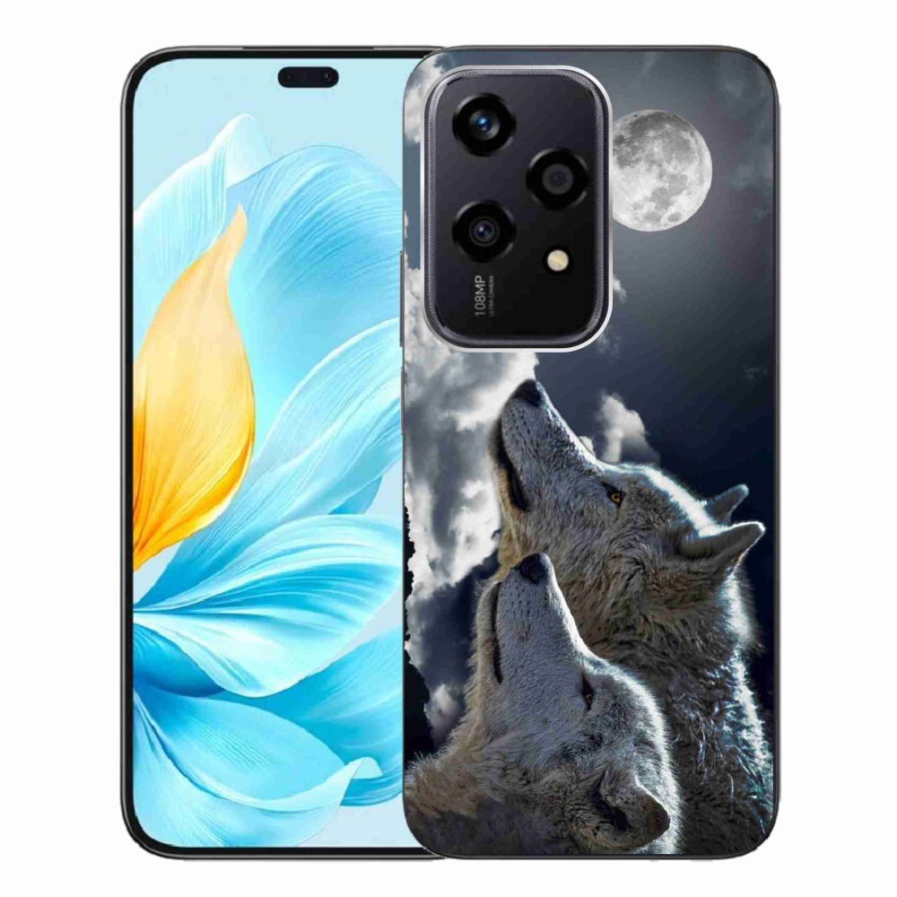 Gelový kryt mmCase na Honor 200 Lite 5G - vlci