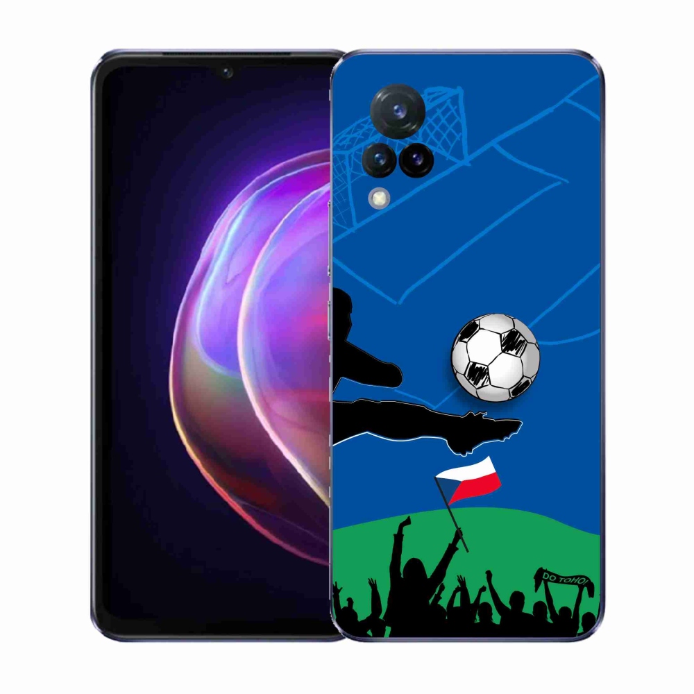Gelový kryt mmCase na Vivo V21 4G/5G - fanoušci fotbalu