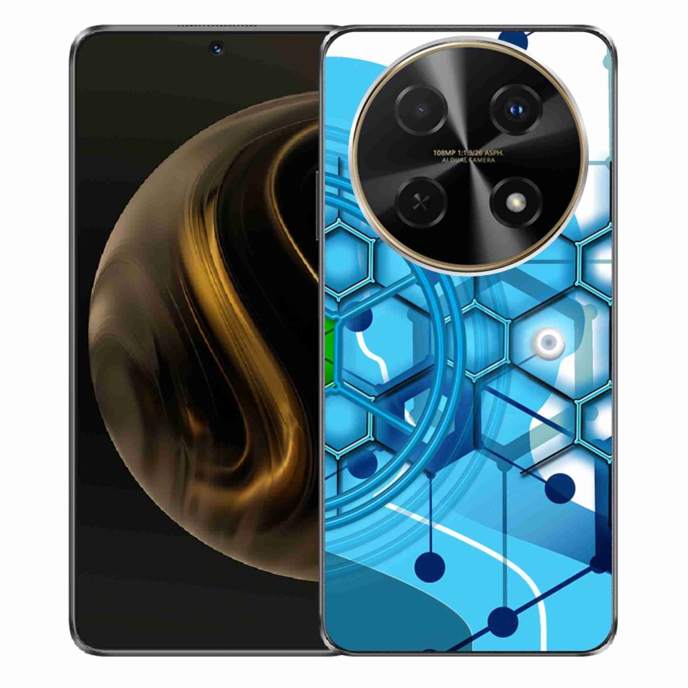 Gelový kryt mmCase na Huawei Nova 12i - abstraktní vzor 2