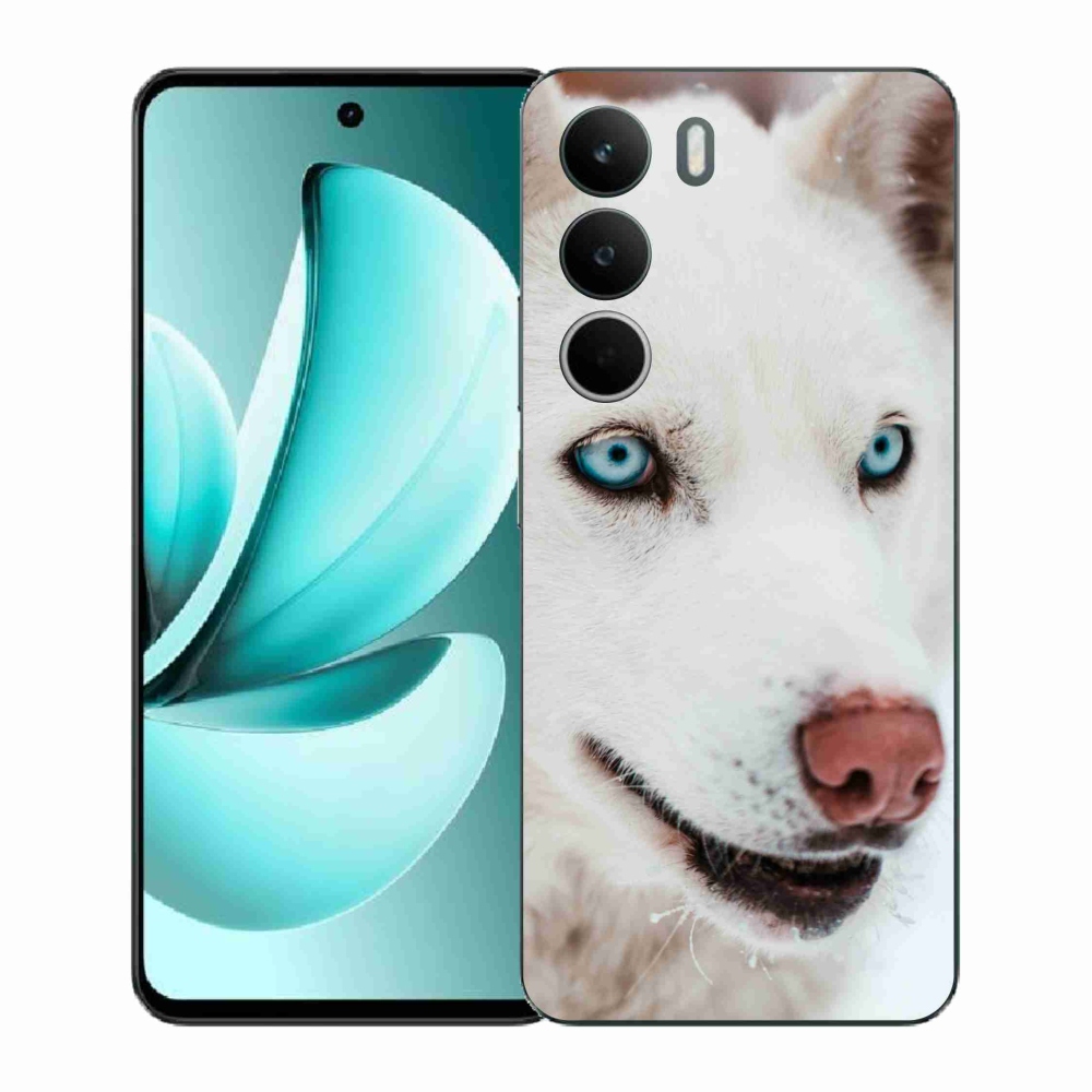 Gelový kryt mmCase na Realme C71 - psí pohled