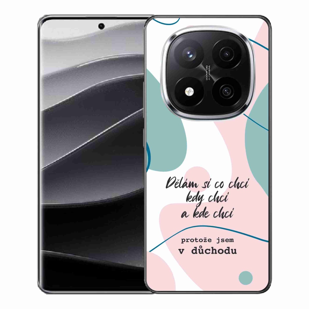 Gelový kryt mmCase na Xiaomi Redmi Note 14 Pro+ 5G - vtipný text 10 bílé pozadí