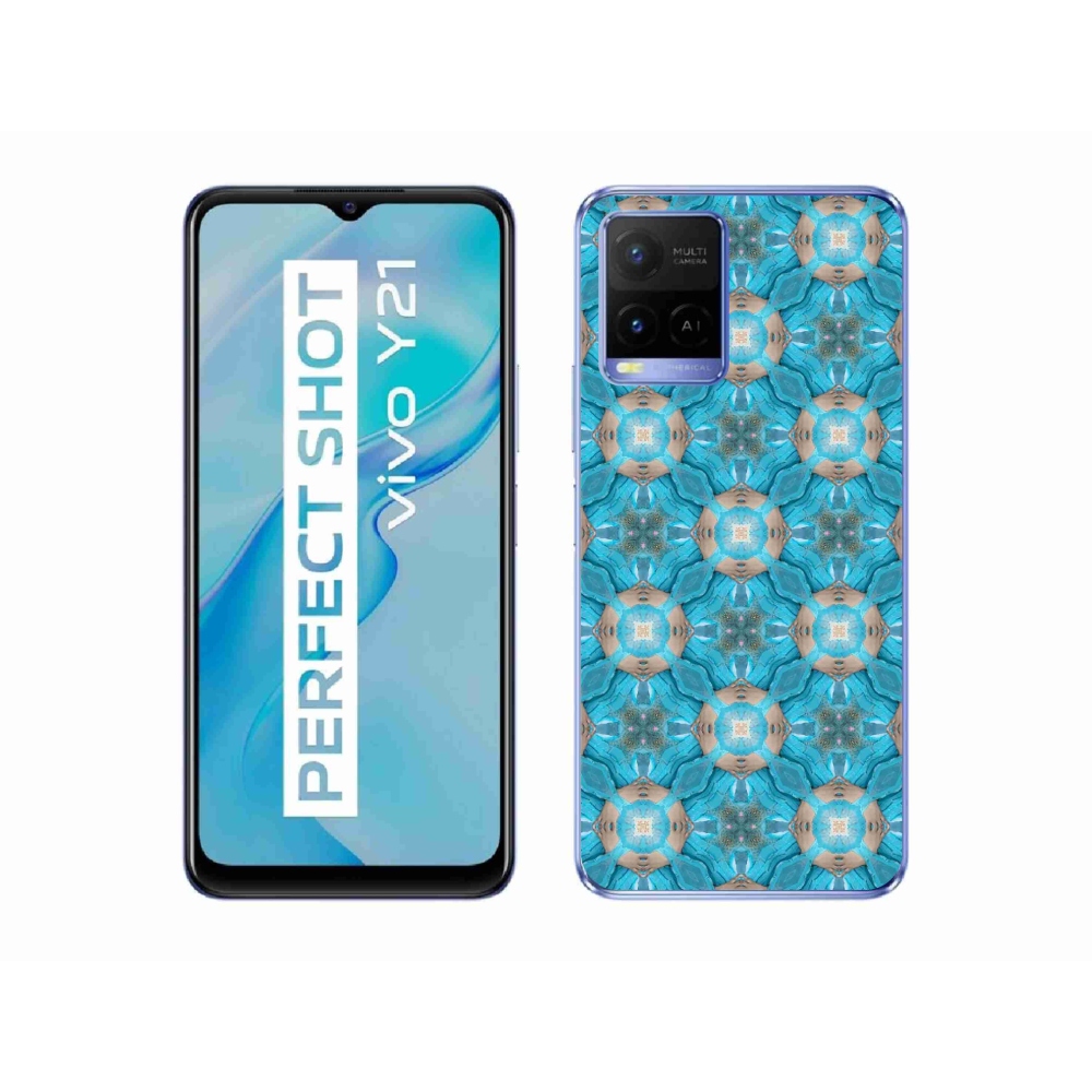 Gelový kryt mmCase na Vivo Y21/Y21s/Y33s - abstraktní motiv 12